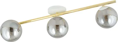 Zdjęcie produktu dla Lampa sufitowa Emibig 3xE14 10W SPLENDI 3 grafitowe klosze 1247/3