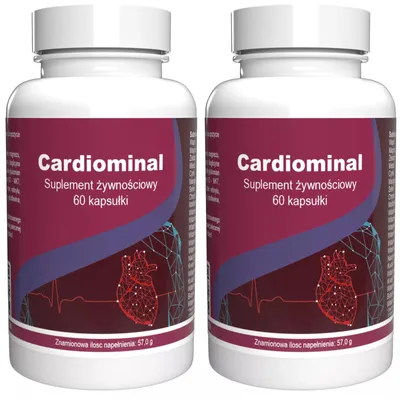 Produktbild von Cardiominal - 120 Kapsułek - (2 x 60 Kapsułek) - 2 Dawki
