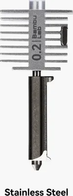 Produktbild von Bambu Lab 0,2 mm Hotend-Baugruppe mit Edelstahldüse - A1 Serie