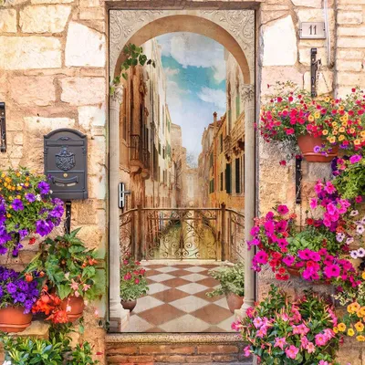 Imagen del producto de Adhesivo de pared 3D, diseño creativo, para decoración, autoadhesivo, de vinilo, ideal para proyectos "hazlo tú mismo" (DIY), dimensiones: 82 x 200 cm