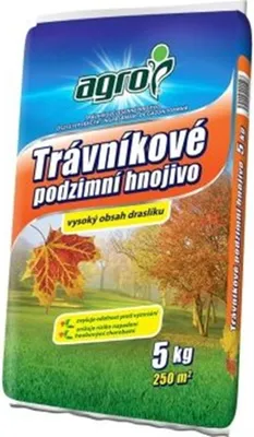 Obrázok produktu pre Agro Podzimní trávníkové hnojivo 5 kg