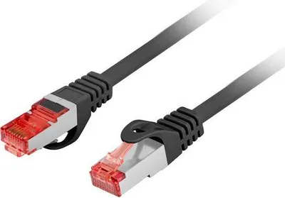 Zdjęcie produktu dla Lanberg PCF6-10CU-2000-BK, 20 m, Cat6, S/FTP (S-STP), RJ-45, RJ-45, Czarny