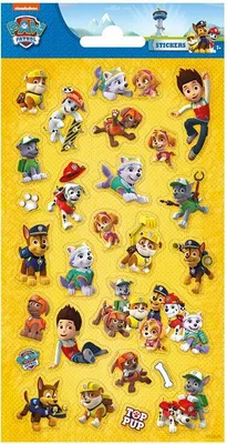 Produktbild von Totum-Aufkleberbogen Twinkle  Paw Patrol