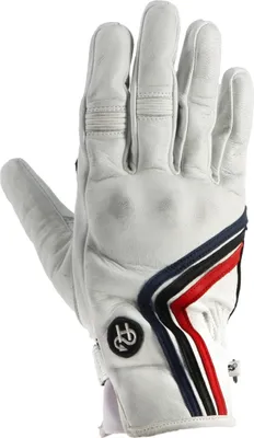 Produktbild von Helstons Line Motorrad Handschuhe, weiß/rot/blau, 10