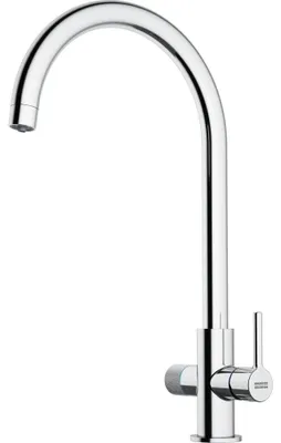 Produktbild von Franke LINA CLEAR WATER 2.0 J, Standard, Chrom, Messing, Hebelgriffe, Einzelbild, 3/8"