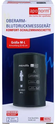 Zdjęcie produktu dla Mankiet na ramię Aponorm rozmiar M-L 22-42 cm, 1 szt