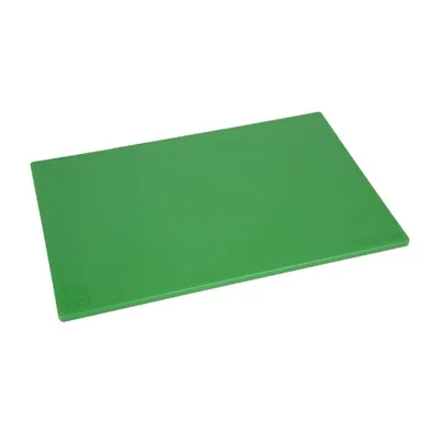 Produktbild von Hygiplas Antibakterielles Ldpe Schneidebrett Grün 450X300X10Mm