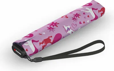 Produktbild von Knirps US.050 Mini Regenschirm Taschenschirm nur 115 g leicht embracing love