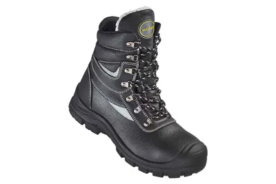 Produktbild von Wica S3*COSWIG* WINTERSCHNÜRSTIEFEL Arbeitsschuhe in Übergrößen Schwarz 33407 große Unisexschuhe, Größe:45