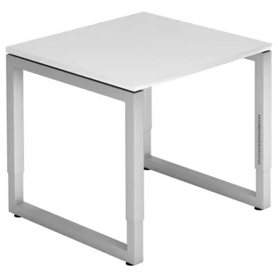 Produktbild von REGO 8 S - 80 x 80 höhenverstellbar Weiß/Silber
