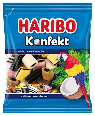 Obrázek produktu pro Haribo lékořicové cukrovinky sladké slané kořeněné ovocné ke svačině 175g