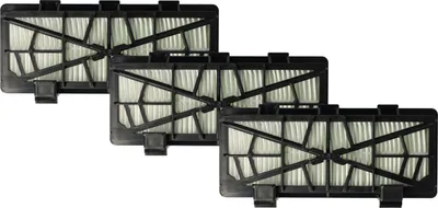 Produktbild von vhbw 3x Staubsaugerfilter Ersatz für Kärcher 6.414-801.0, 6.414-080.0 für Staubsauger - HEPA-Filter Schwarz Weiß