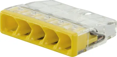 Produktbild von WAGO WAGO®-Compact-Verbindungsklemme 31752505 Verb.klemme 5-f 25st