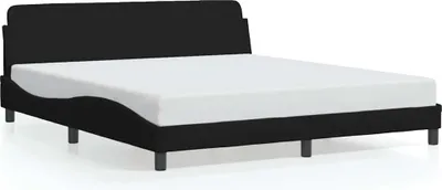 Obrázok produktu pre vidaXL Rám postele "Dover" čierny 180x200 cm látka