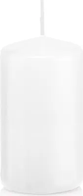 Produktbild von Stumpenkerzen Weiß 80 x Ø 40 mm, 24 Stück