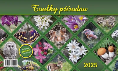 Obrázok produktu pre Kalendár 2025 Potulky prírodou, stolné, 23 x 14 cm