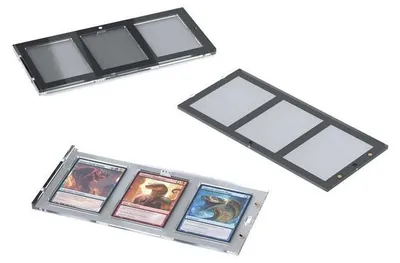 Produktbild von Prophila Collection 3 card magnetic holder black border