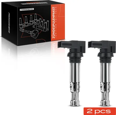 Produktbild von Frankberg 2x Zündmodul Zündspule für VW Golf Plus V VI Polo Passat Beetle Bora Variant Caddy Kasten/MPV CC EOS