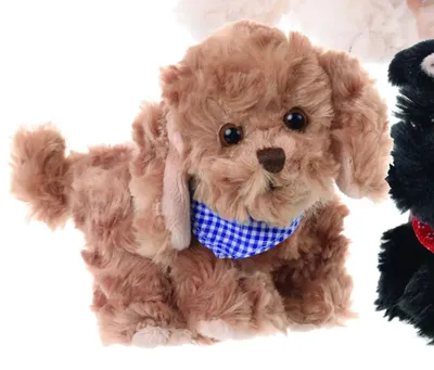 Produktbild von Bukowski Kuscheltier Hund braun 15 cm Plüschhund