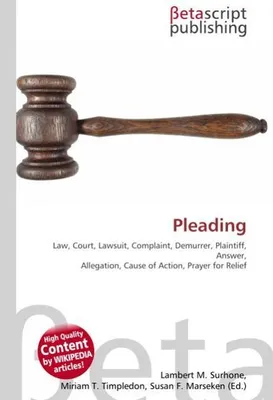 Produktbild von Pleading