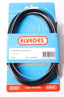 Produktbild von Elvedes UNIVERSAL GASZUGSPIEL 2 METER MIT LINER 6433
