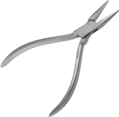 Image de Pince à plier les fils | Pince à contourner | Longueur : 13,5 cm | Mâchoire lisse |