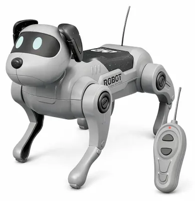 Obrázek produktu pro Robotický pes pro děti - stavebnice, RC ovládání, chodí vpřed/vzad, edukativní STEM hračka