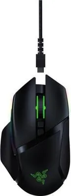 Zdjęcie produktu dla Razer BASILISK V2, Po prawej stronie, Optyczny, USB Typu-A, 20000 DPI, Czarny