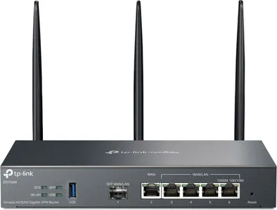 Obrázok produktu pre Bezdrôtový VPN router TP-Link ER706W Gigabitový dvojpásmový bezdrôtový router Omada AX3000
