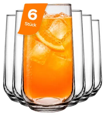 Produktbild von Pasabahce Allegra Longdrinkgläser – 3er Set, 470 ml