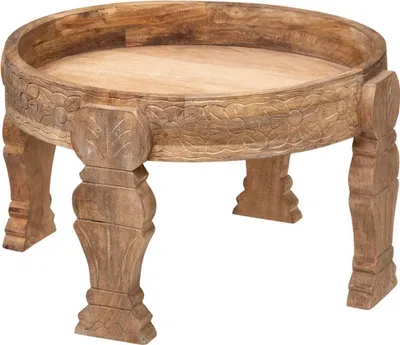 Produktbild von Beistelltisch "gypsy" mangoholz d51cm - Atmosphera créateur d'intérieur