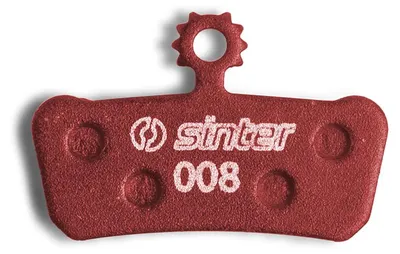 Productafbeelding van Sinter Schijfremblokken 008 Standard Rood set Avid, Sram: Avid Elixir Trail / Avid XO Trail & Sram Guide