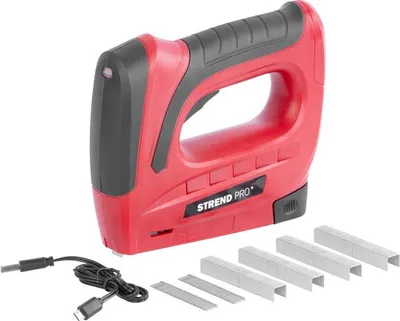 Produktbild von Elektrotacker Strend Pro J-126, 3,6 V, Li-ion, Klammern 6-10 mm, Nägel 10 mm