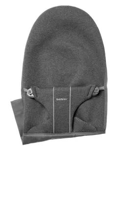 Produktbild von BabyBjorn BABYBJORN gultuko audinys BLISS 3D Jersey, charcoal pilkas, 12076