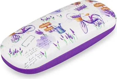 Obrázok produktu pre Púzdro Na Okuliare 16,5X6,5Cm Nová Levanduľa