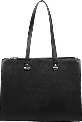 Produktbild von Gallantry, Shopper-Tasche aus Kunstleder für Damen, Schwarz