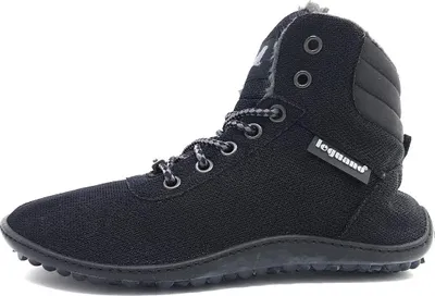 Produktbild von Leguano Damenschuhe Stiefeletten Schnürer Barfußschuhe Schwarz Freizeit, Schuhgröße:39 EU