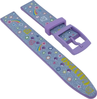 Produktbild von Calypso - Uhrenarmband 14mm Kunststoff mehrfarbig - K5776/6 K5776