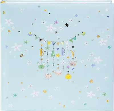 Produktbild von Goldbuch-Babyalbum „Lullaby Line Boy“, 30 x 31 cm