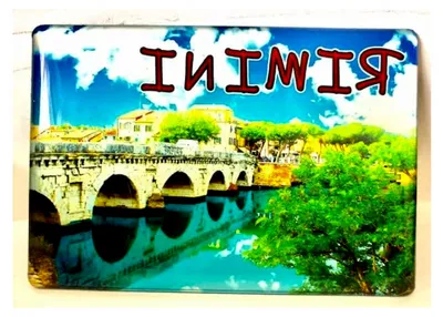 Produktbild von Rimini Italien Rimini Kühlschrankmagnet Rimini Souvenir Italien Kühlschrankmagnet