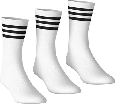 Produktbild von Adidas - Socken für Herren/Damen Uni (3er-Pack) RW11130 (47 EU - 50 EU) (Weiß/Schwarz)