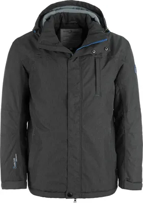 Produktbild von Blue Wave Herren Funktionjacke Chris - Jacke Outdoorjacke mit abnehmbarer Kapuze in Anthrazit Größe M