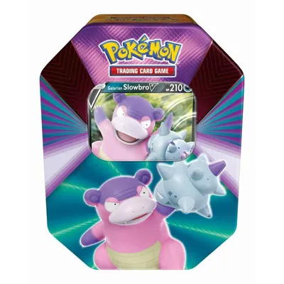 Produktbild von Pokemon V Forces Tins: Galarian Slowbro V Tin