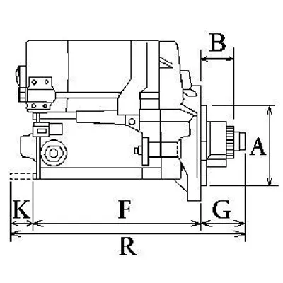 Produktbild von HC-Cargo 113702 Starter Anlasser 2,2kW für FORD Ranger (ET) 12V