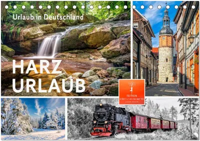 Produktbild von Harz - Urlaub (Tischkalender 2025 DIN A5 quer), CALVENDO Monatskalender