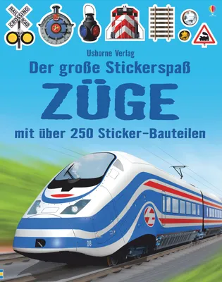 Produktbild von Der große Stickerspaß: Züge
