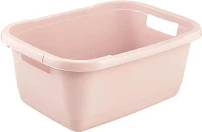 Image de keeeper 1078558100000 Bac à linge "aenna" largeur : 550 mm, rose nordique