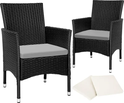 Produktbild von sada 2 ratanových židlí Nantes durable 59 x 57 x 85 cm