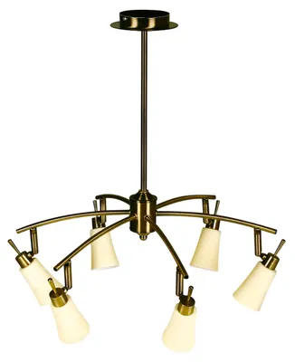 Immagine prodotto di Spot a sospensione KROTON - 6xG9, 40W, patina / crema