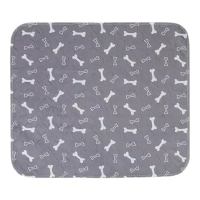 Immagine prodotto di Tappetino riutilizzabile 70x80 cm a prova di perdite per cuccioli, tappetino lavabile per cani - PAWSORB Grigio